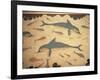 Dolphin Fresco, Knossos, Crete, Greece-James Green-Framed Photographic Print