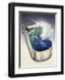 Dolphin in Wave-Harro Maass-Framed Premium Giclee Print