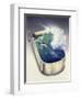 Dolphin in Wave-Harro Maass-Framed Premium Giclee Print