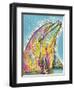 Dolphin-Dean Russo-Framed Giclee Print