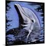 Dolphin-null-Mounted Art Print