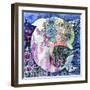 Dolphin-Oxana Zaika-Framed Giclee Print