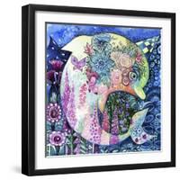 Dolphin-Oxana Zaika-Framed Giclee Print
