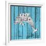 Dolphin-Design Turnpike-Framed Giclee Print