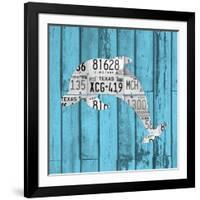 Dolphin-Design Turnpike-Framed Giclee Print