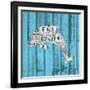 Dolphin-Design Turnpike-Framed Giclee Print