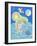 Dolphins at Play-Viv Eisner-Framed Art Print