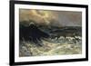 Dolphins in a Rough Sea, 1894-Thorvald Niss-Framed Giclee Print