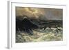 Dolphins in a Rough Sea, 1894-Thorvald Niss-Framed Giclee Print