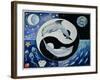 Dolphins (Month of May from a Calendar)-Vivika Alexander-Framed Giclee Print