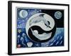 Dolphins (Month of May from a Calendar)-Vivika Alexander-Framed Giclee Print