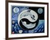 Dolphins (Month of May from a Calendar)-Vivika Alexander-Framed Giclee Print