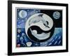 Dolphins (Month of May from a Calendar)-Vivika Alexander-Framed Giclee Print