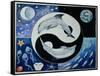 Dolphins (Month of May from a Calendar)-Vivika Alexander-Framed Stretched Canvas