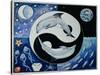 Dolphins (Month of May from a Calendar)-Vivika Alexander-Stretched Canvas