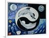 Dolphins (Month of May from a Calendar)-Vivika Alexander-Framed Giclee Print