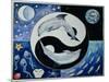 Dolphins (Month of May from a Calendar)-Vivika Alexander-Mounted Giclee Print