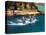 Dolphins, Sea World, Gold Coast, Queensland, Australia-David Wall-Stretched Canvas