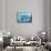 Dolphins-Durwood Coffey-Framed Stretched Canvas displayed on a wall