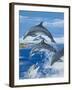 Dolphins-Janet Blakeley-Framed Giclee Print