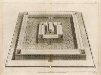 Solomon Having Built the Temple of Jerusalem Dedicates It to the Lord-Dom Augustin Calmet-Framed Art Print