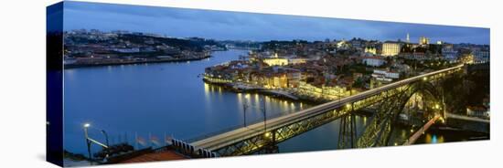 Dom Luis I Bridge, Oporto, Portugal-null-Stretched Canvas