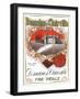 Domaine De Clairville Wine Label - Europe-Lantern Press-Framed Art Print