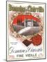 Domaine De Clairville Wine Label - Europe-Lantern Press-Mounted Art Print