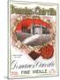 Domaine De Clairville Wine Label - Europe-Lantern Press-Mounted Art Print