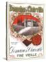 Domaine De Clairville Wine Label - Europe-Lantern Press-Stretched Canvas
