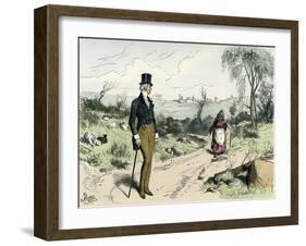 Dombey and Son by Charles Dickens-Frederick Barnard-Framed Giclee Print