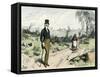 Dombey and Son by Charles Dickens-Frederick Barnard-Framed Stretched Canvas