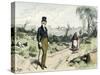 Dombey and Son by Charles Dickens-Frederick Barnard-Stretched Canvas