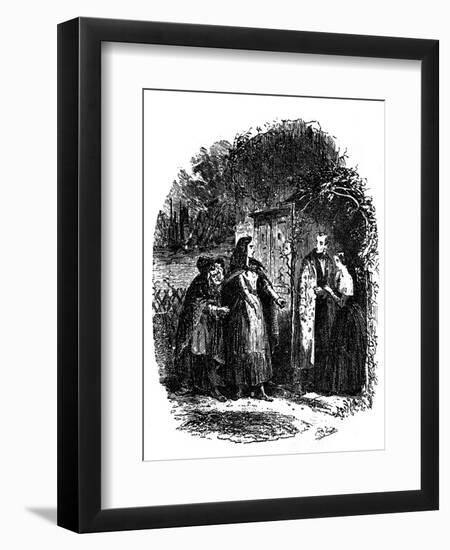 Dombey & Son by Charles Dickens-Hablot Knight Browne-Framed Giclee Print