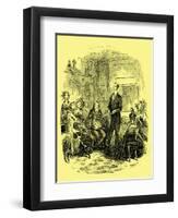 Dombey & Son by Charles Dickens-Hablot Knight Browne-Framed Giclee Print