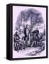 Dombey & Son by Charles Dickens-Hablot Knight Browne-Framed Stretched Canvas