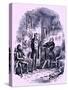 Dombey & Son by Charles Dickens-Hablot Knight Browne-Stretched Canvas
