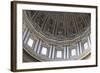 Dome and Frescoes in St. Peter's Basilica, Vatican, Rome, Lazio, Italy, Europe-Godong-Framed Photographic Print