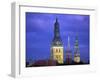 Dome Cathedral, St. Peter's and St. Saviour's Churches, Riga, Latvia-Peter Adams-Framed Photographic Print