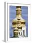 Dome detail, Pechersk Lavra (Monastery of the Caves), Kiev, Ukraine-William Sutton-Framed Photographic Print