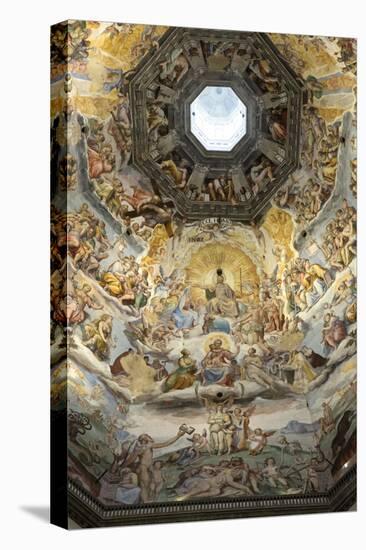 Dome Fresco of the Last Judgement by Giorgio Vasari and Federico Zuccari Inside the Duomo-Stuart Black-Stretched Canvas