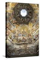 Dome Fresco of the Last Judgement by Giorgio Vasari and Federico Zuccari Inside the Duomo-Stuart Black-Stretched Canvas