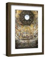 Dome Fresco of the Last Judgement by Giorgio Vasari and Federico Zuccari Inside the Duomo-Stuart Black-Framed Photographic Print