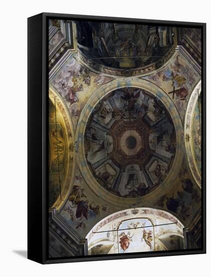 Dome Frescoes-Lorenzo Peracino-Framed Stretched Canvas