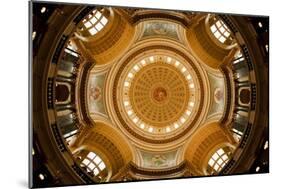 Dome in the Wisconsin State Capitol-Paul Souders-Mounted Photographic Print