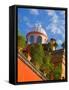 Dome of A Church, San Miguel De Allende, Guanajuato State, Mexico-Julie Eggers-Framed Stretched Canvas