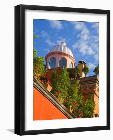 Dome of A Church, San Miguel De Allende, Guanajuato State, Mexico-Julie Eggers-Framed Photographic Print