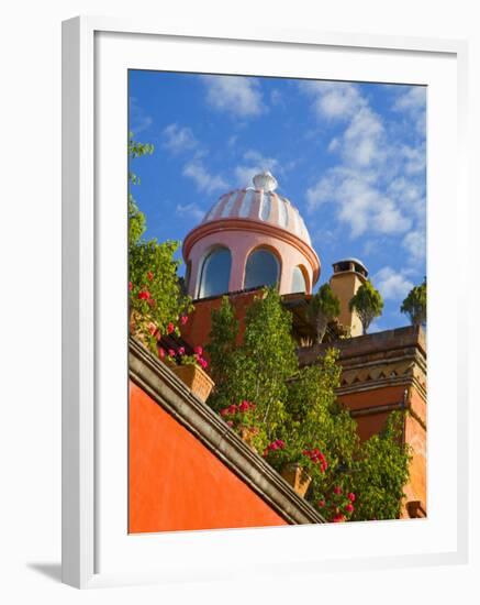 Dome of A Church, San Miguel De Allende, Guanajuato State, Mexico-Julie Eggers-Framed Photographic Print