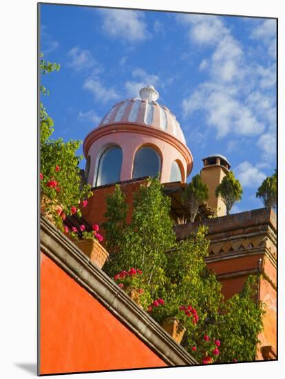 Dome of A Church, San Miguel De Allende, Guanajuato State, Mexico-Julie Eggers-Mounted Photographic Print