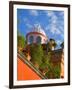 Dome of A Church, San Miguel De Allende, Guanajuato State, Mexico-Julie Eggers-Framed Photographic Print